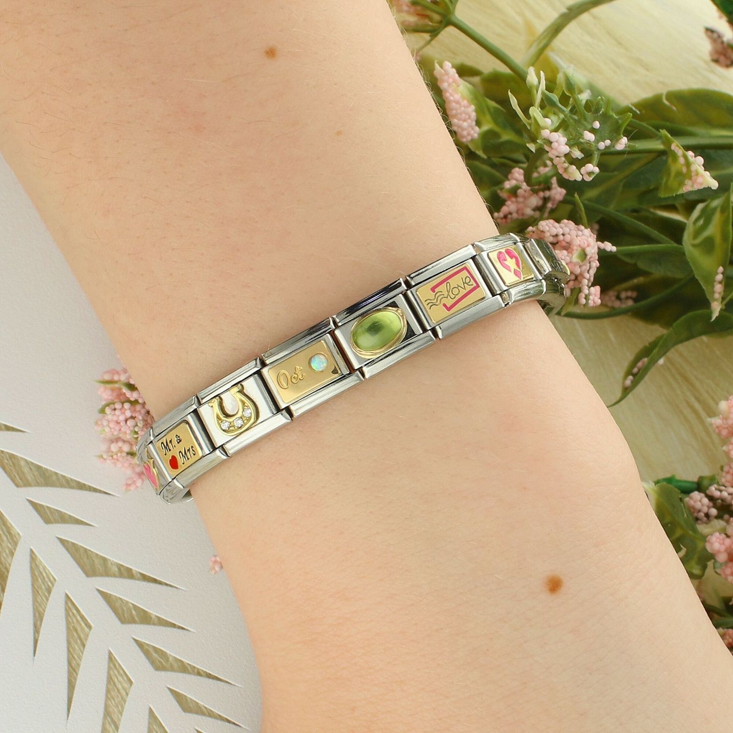 Nomination - Link 18K zawieszka złoto 'Podkowa z cyrkoniami' 030310 23 biżuteria nomination nomination zawieszki nomination baza.jpg